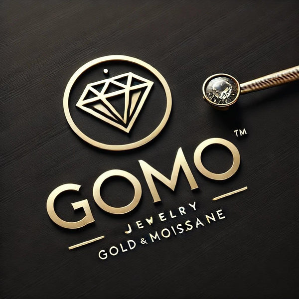 gold moissanite